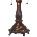 Load image into Gallery viewer, Serena D'italia Tiffany Red Dragonfly 25 in. Bronze Table Lamp