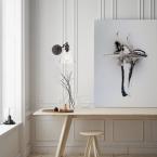Load image into Gallery viewer, LeClair 1-Light Dark Bronze Plug-In or Hardwire Industrial Wall Sconce