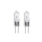 Load image into Gallery viewer, 20-Watt T3 Halogen 12-Volt G4 Capsule Dimmable Light Bulb (2-Pack)