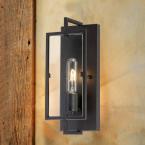 Load image into Gallery viewer, 1-Light Vintage Bronze Wall Sconce